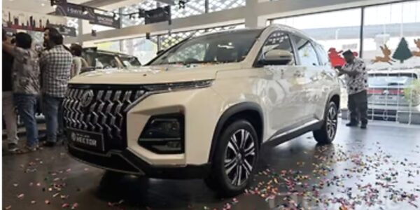 mg hector top model price in india
