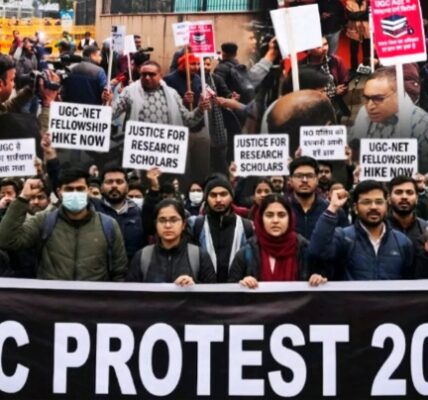 ​UGC Equity Regulations 2026 Protest Delhi