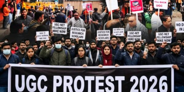 ​UGC Equity Regulations 2026 Protest Delhi