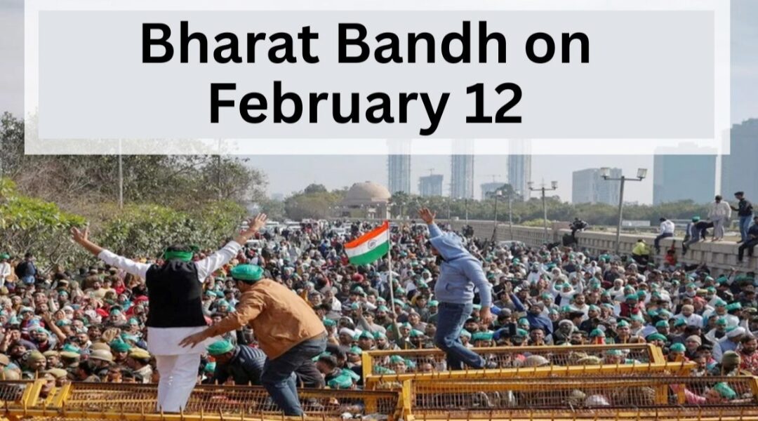 bharat bandh trade unions strike protest