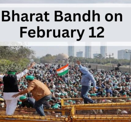 bharat bandh trade unions strike protest