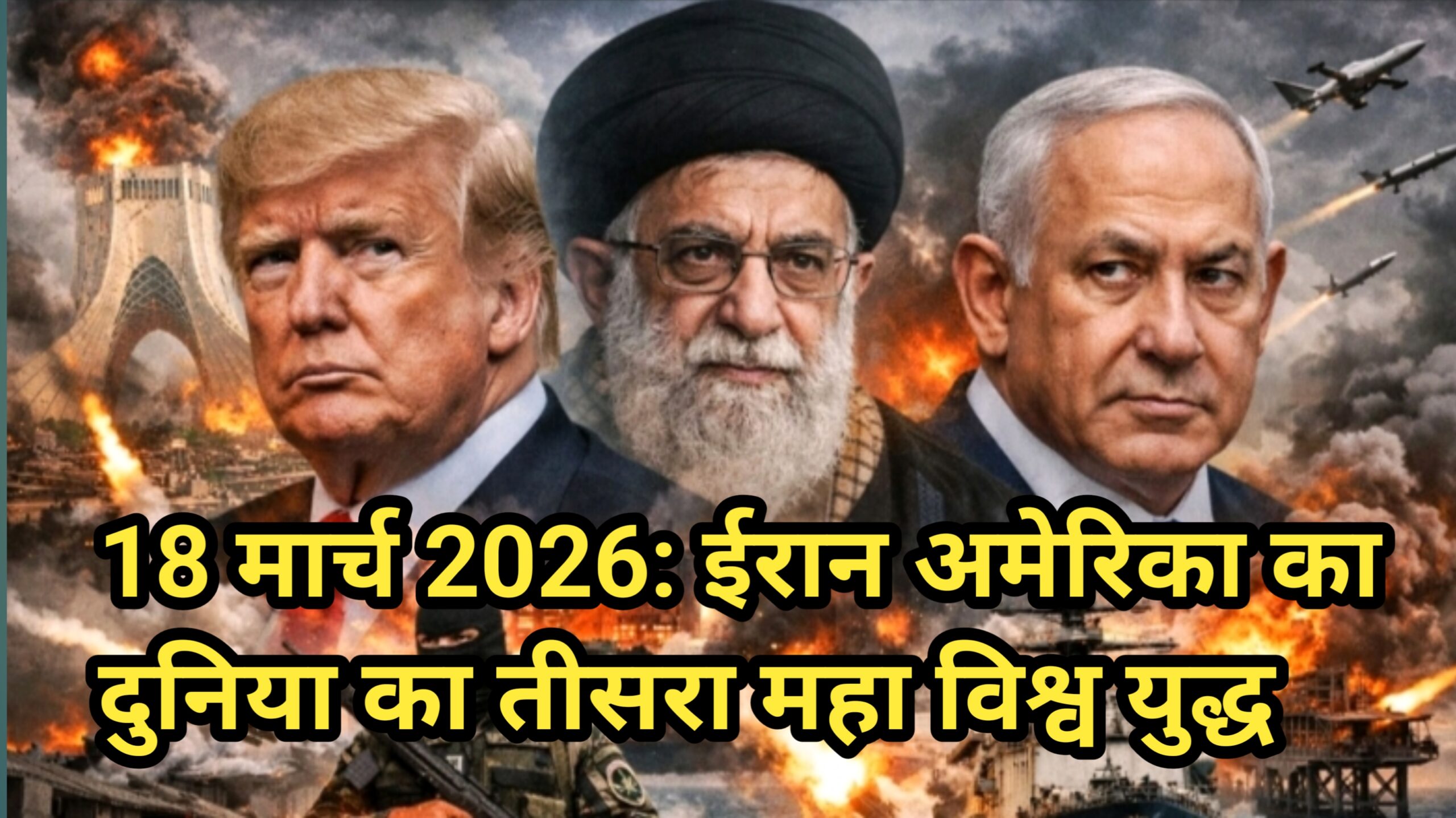 ईरान अमेरिका युद्ध लाइव update today 2026